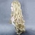 halpa Räätälöidyt peruukit-cosplay peruukki synteettinen peruukki cosplay peruukki aaltoileva aaltoileva pixie leikattu peruukki pitkä valkaisu blondi#613 valkoinen hopea synteettiset hiukset naisten punottu peruukki valkoinen