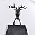 Недорогие Скульптуры-настенные декоры крючки рога американские стиль бытовые декоративные крючки многоцелевые клавиши настенного пальто