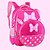 cheap Kids&#039; Bags-PU Leather Special Material School Bag Kids&#039; Bag Waterproof Daily Black Purple Blushing Pink Fuchsia