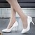 cheap Women&#039;s Heels-Women&#039;s Heels High Heels Summer Stiletto Heel Round Toe Comfort Walking PU Black White Pink
