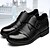 abordables Oxfords Homme-Homme Chaussures de confort Cuir Printemps / Automne Oxfords Noir / Brun Foncé / EU40