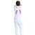 cheap Kigurumi Pajamas-Adults&#039; Kigurumi Pajamas Rabbit Bunny Onesie Pajamas Flannel Fabric White Cosplay For Men and Women Animal Sleepwear Cartoon Festival / Holiday Costumes