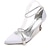 preiswerte Hochzeitsschuhe-Damen Hochzeit Schuhe Pumpen Geschenke zum Valentinstag Fersen mit Knöchelriemen Party Party &amp; Abend Hochzeits-Heels Brautschuhe Brautjungfernschuhe Strass Perle Imitationsperle Konischer Absatz