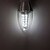 billige Stearinlyslamper med LED-3 W LED-lysestakepærer 240 lm E14 C35 25 LED perler SMD 2835 Varm hvit Kjølig hvit 220 V / 1 stk.
