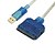 cheap USB Cables-USB 2.0 Adapter Cable, USB 2.0 to SATA II Adapter Cable Male - Female 0.8m(2.6Ft)