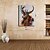cheap Animal Paintings-Oil Painting Hand Painted - Animals Modern Stretched Canvas