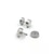 cheap Earrings-Stud Earrings For Men&#039;s Party Wedding Daily Rhinestone Titanium Steel flat back