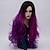 cheap Costume Wigs-Witches/Wizard Wig Synthetic Wig Natural Wave Natural Wave Wig Purple Long Dark Purple Synthetic Hair Women‘s Ombre Hair Purple Halloween Wig