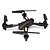 billige Fjernstyrte quadcoptere og multirotorer-RC Drone WLtoys Q616 4 Kanal 2.4G Med HD-kamera 0.3MP Fjernstyrt quadkopter En Tast For Retur / Hodeløs Modus / Sveve Fjernstyrt Quadkopter / Fjernkontroll / USB-kabel / Med kamera