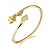 baratos Pulseira-Mulheres Zircônia Cubica Pulseiras Algema Animal Luxo Básico Fashion Zircão Pulseira de jóias Dourado Para Natal Casamento Festa Aniversário Noivado Presente / Chapeado Dourado / Rosa Folheado a Ouro