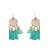 cheap Earrings-Women&#039;s Drop Earrings fan earrings Tassel Ladies Personalized Tassel Bohemian Fashion Boho Earrings Jewelry Green / Depression Green / Light Blue For Wedding Party Graduation Gift Daily Casual