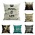 cheap Throw Pillows-6 pcs Cotton/Linen Music Fashion Novelty Vintage Modern High Quality New Arrival Cool Neoclassical Retro Musician