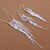 cheap Jewelry Sets-Women&#039;s Jewelry Set - Silver Plated Basic Include Drop Earrings / Necklace Silver For Wedding / Party / Daily