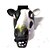 preiswerte Masken-Halloween-Masken Tiermaske Party Cow Zum Gruseln Latex Gummi Kleben Erwachsene Unisex Spielzeuge Geschenk