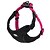 cheap Dog Collars, Harnesses &amp; Leashes-Cat Dog Harness Breathable Padded Adjustable / Retractable Fashion Nylon Black / Coffee Black / Red Fuchsia / Black Blue Brown