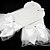 voordelige Handschoenen voor feesten-Netstof Polslengte Handschoen transparant / Gaas / Bruidshandschoenen Met Strik