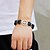 cheap Men&#039;s Bracelets-Men&#039;s Women&#039;s Leather Bracelet Bird Anchor Personalized Punk Fashion Stainless Steel Bracelet Jewelry Black / Brown For Gift Daily Casual Stage Club