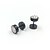 cheap Earrings-Stud Earrings For Men&#039;s Party Wedding Daily Rhinestone Titanium Steel flat back