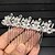 cheap Headpieces-Crystal / Alloy Hair Combs / Headwear / Hair Stick with Floral 1pc Wedding / Special Occasion / Anniversary Headpiece
