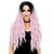 cheap Synthetic Trendy Wigs-Synthetic Wig Loose Wave Loose Wave Wig Blonde Pink Long Light golden Pink / Purple Flaxen Creamy-white Lake Blue Synthetic Hair Women&#039;s Ombre Hair Blue Blonde Pink