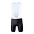 preiswerte Herrenbekleidungs-Sets-ILPALADINO Herrn Damen Kurzarm Fahrradtrikot mit Trägerhosen Coolmax® Gitter Silikon Dunkelblau Patchwork Fahhrad Trikot / Radtrikot Trägerhose / Lange Radhose Mit Trägern Gepolsterte Shorts