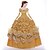 cheap Movie &amp; TV Theme Costumes-Princess Queen Cosplay Costume Party Costume Masquerade Women&#039;s Movie Cosplay Dress Gloves Petticoat Christmas Halloween Carnival Ssatin / Wig / Stitching Lace / Wig