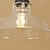 billiga Belysning för köksön-25 cm Glödlampa inkluderad / Ögonskydd / designers Hängande lampor Metall Glas Skål Elektropläterad Retro 200-240V / 110-120V