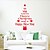 cheap Wall Stickers-Romance Christmas Decorations Holiday Wall Stickers Plane Wall Stickers Decorative Wall Stickers, Paper Home Decoration Wall Decal Wall