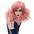preiswerte Kostümperücke-Cosplay Costume Wig Synthetic Wig Cosplay Wig Curly Curly Wig Blonde Pink Short Light golden Pink / Purple Creamy-white Pink+Red Natural Black #1B Synthetic Hair Women&#039;s Blue Blonde Pink