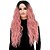 cheap Synthetic Trendy Wigs-Synthetic Wig Loose Wave Loose Wave Wig Blonde Pink Long Light golden Pink / Purple Flaxen Creamy-white Lake Blue Synthetic Hair Women&#039;s Ombre Hair Blue Blonde Pink