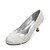 cheap Wedding Shoes-Women&#039;s Wedding Shoes Kitten Heel / Low Heel / Stiletto Heel Round Toe Satin Flower / Flower Satin Comfort / Basic Pump Spring / Summer Black / White / Purple / Party &amp; Evening