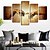 cheap Prints-Print Stretched Canvas Prints Abstract Five Panels