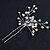 cheap Headpieces-Alloy Headwear / Hair Pin with Floral 1pc Wedding / Special Occasion / Halloween Headpiece