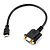 olcso HDMI-kábelek-Mini HDMI to VGA M/F Connector Cable Adapter Converter 0.3M 1FT