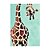 abordables Peintures animaux-Peinture à l&#039;huile Hang-peint Peint à la main - Animaux Artistique Moderne contemporain Inclure cadre intérieur / Toile roulée