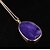 cheap Necklaces-Women&#039;s Onyx Pendant Necklace Fashion Alloy Purple Orange Rose Red Light Blue Necklace Jewelry For Wedding Party Birthday Graduation Gift Daily
