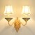 preiswerte Wandleuchten-Tiffany Einfach Traditionell-Klassisch Wandlampen Metall Wandleuchte 110-120V 220-240V 5 W / E12 / E14