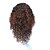 Недорогие Парик из искусственных волос без шапочки-основы-Парики из искусственных волос Кудрявый Кудрявый Парик Средние Черный / Темно-рыжий Искусственные волосы Парик в афро-американском стиле Омбре