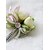 abordables Fleurs de mariage-Fleurs de mariage Boutonnières Mariage Organza / Satin 3.94 pouce