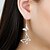 cheap Earrings-Women&#039;s Drop Earrings Geometrical Bowknot Ladies Personalized Luxury Fashion Cute Silver Plated Earrings Jewelry Silver For Party Graduation Daily Evening Party Date