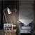 cheap Lights &amp; Lighting-Metallic / Contemporary / Artistic Creative Floor Lamp For Metal 110-120V / 220-240V White / Black