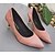 cheap Women&#039;s Heels-Women&#039;s Heels Dress Kitten Heel Pointed Toe Light Soles PU Black Pink Beige