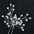 cheap Headpieces-Alloy Headwear / Hair Pin with Floral 1pc Wedding / Special Occasion / Halloween Headpiece