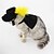 preiswerte Hundekleidung-Katze Hund Kostüme Haar Accessoires Winter Hundekleidung Kostüm Baumwolle Solide Cosplay