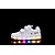 voordelige Meisjesschoenen-Meisjes Schoenen Synthetisch Microvezel PU Herfst Winter Oplichtende schoenen Sneakers Magic tape voor Causaal Wit Zwart Fuchsia