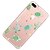 cheap iPhone Cases-Case For Apple iPhone X / iPhone 8 Plus / iPhone 8 Transparent / Pattern Back Cover Animal Soft TPU