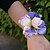 cheap Wedding Flowers-Wedding Flowers Wrist Corsages Wedding Organza / Satin 3.94 inch