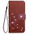cheap Cell Phone Cases &amp; Screen Protectors-Case For Samsung Galaxy Note 5 / Note 4 / Note 3 Wallet / Card Holder / with Stand Full Body Cases Flower Hard PU Leather