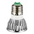 preiswerte LED Pflanzenzuchtlampe-4 W Wachsende Glühbirne 165-190 lm E14 GU10 E27 10 LED-Perlen SMD 5730 Rot Blau 85-265 V, 2pcs / 2 Stück / RoHs / CCC
