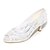 olcso Esküvői cipők-Női Esküvői cipők Tűsarok Köröm Kötött Magasított talpú Tavasz / Nyár Fekete / Fehér / Kristály / Party és Estélyi / EU40